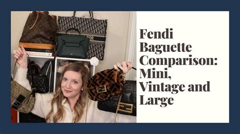 sizes of fendi spy bag comparoson|fendi baguette sizes.